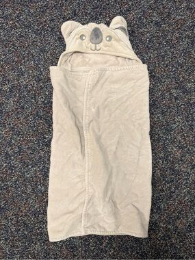 Pottery Barn Kids Hooded Towel Wrap - Koala - George - EUC